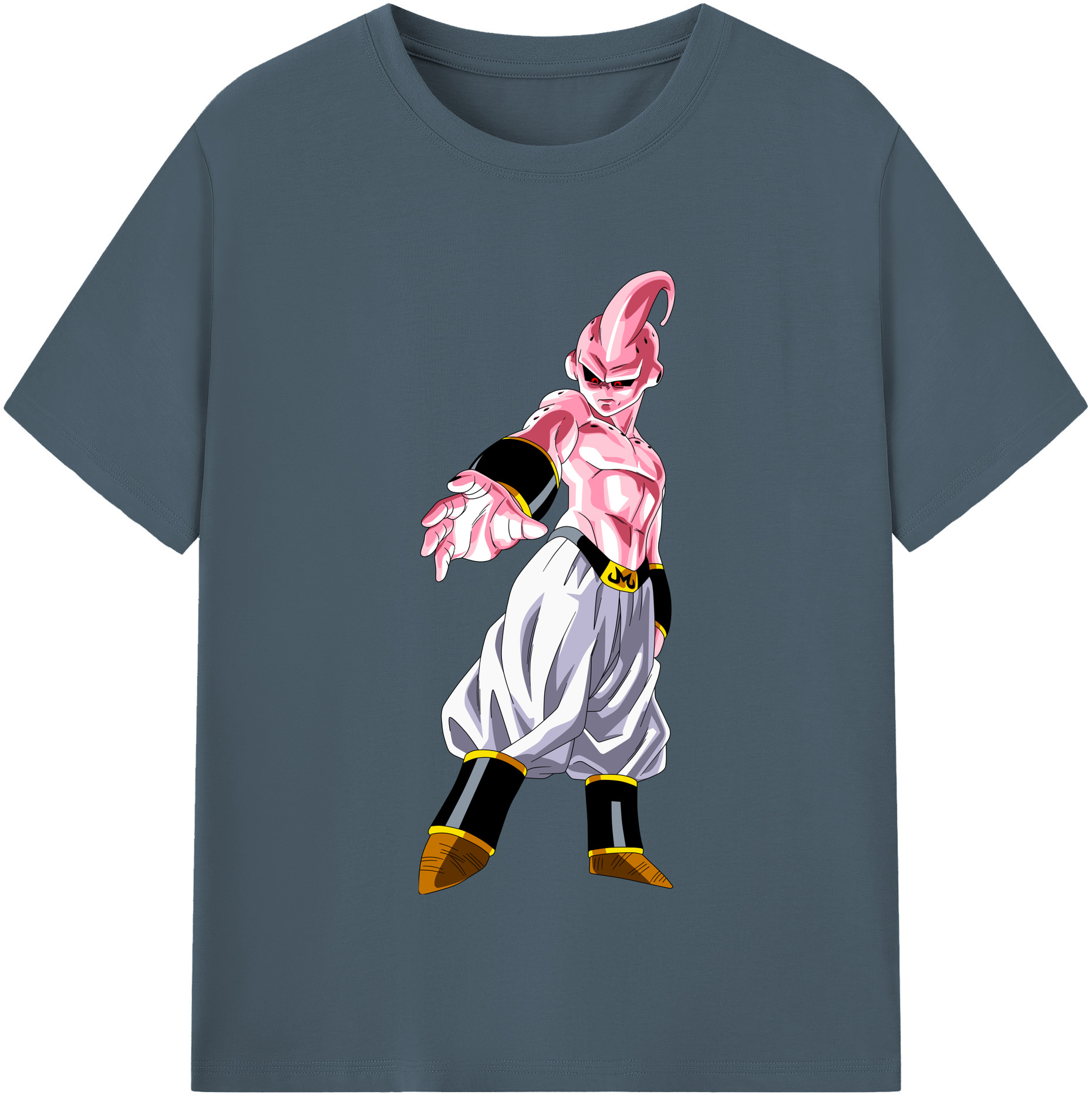 （画像用） ドラゴンボール 魔人ブウ DRAGON BALL Majin Buu 綿100％半袖Tシャツ（フロントプリント）